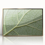 Framed acrylic print of close-up floral designs in gold and white, ideal for modern nursery wall art.