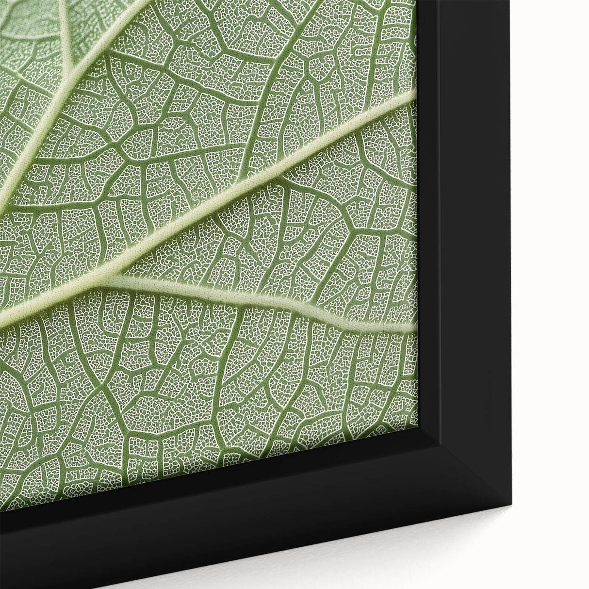 Close-up of textured, colorful floral art on extra large framed canvas, primarily in black, ideal for living room decor.