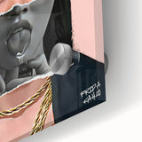 Colorful Pop Art Wall Art - Frida Kahlo Inspired Modern Canvas Print