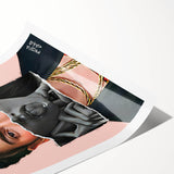 Colorful Pop Art Wall Art - Frida Kahlo Inspired Modern Canvas Print