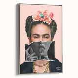 Colorful Pop Art Wall Art - Frida Kahlo Inspired Modern Canvas Print