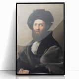 Raphael: Portrait of Baldassarre Castiglione Renaissance Print