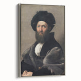 Raphael: Portrait of Baldassarre Castiglione Renaissance Print