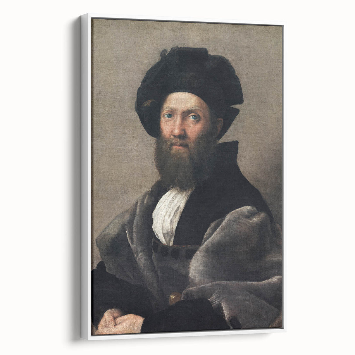 Raphael: Portrait of Baldassarre Castiglione Renaissance Print