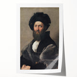 Raphael: Portrait of Baldassarre Castiglione Renaissance Print