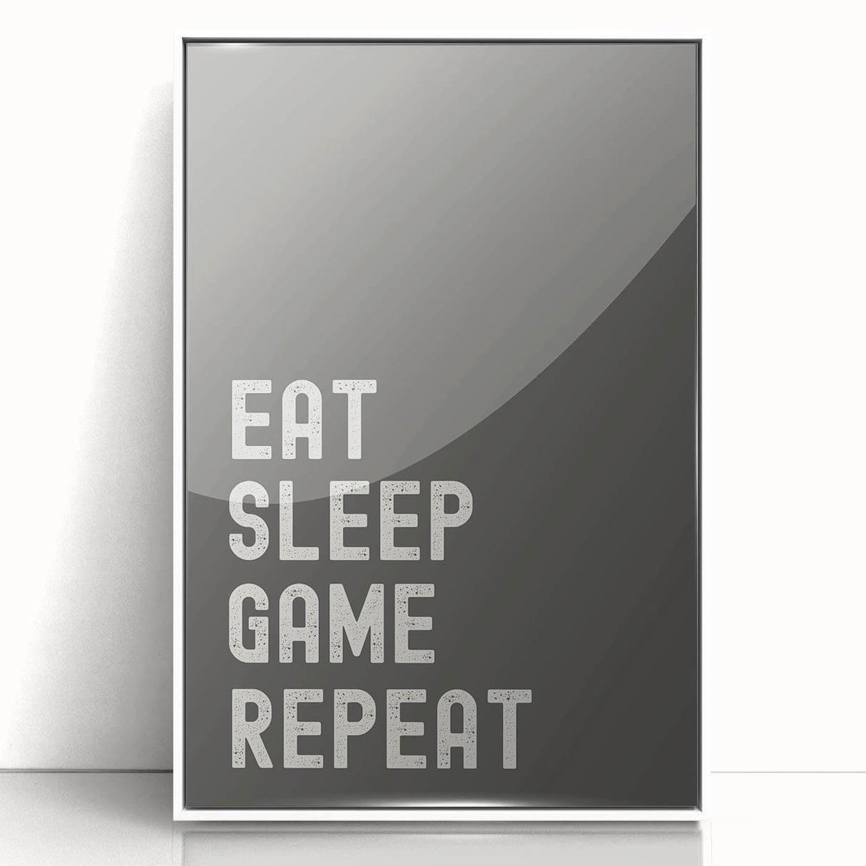 Eat Sleep Game Repeat - Boys Room Wall Art Kids Wall Art Prints