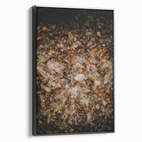 Black and white landscape art painting on framed canvas, featuring a vintage poster style, ideal for bedroom decor.