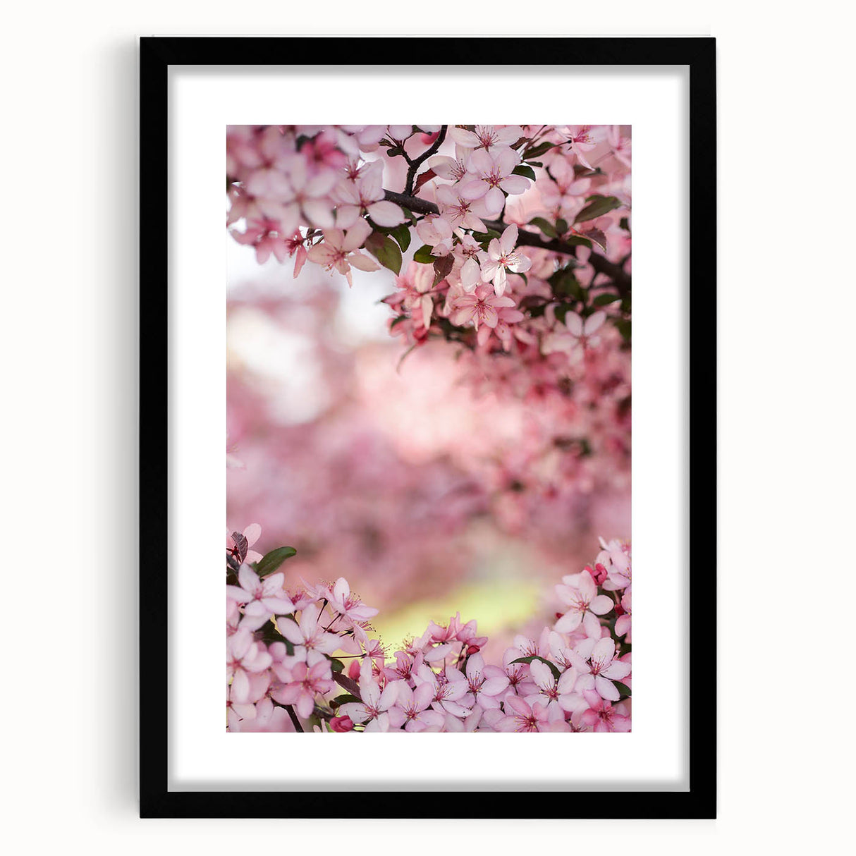 Extra large abstract art print featuring vibrant, colorful textures on a black framed canvas, ideal for living room decor.