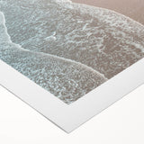 Art deco poster featuring a vibrant summer scene on rolled canvas, ideal for dining room wall art.