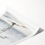 Extra large wall art featuring line art flowers in black and white on a rolled canvas, ideal for large living room decor.