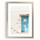 Textured abstract art print in muted silver and gray tones on framed canvas, ideal for modern bedroom ambiance.