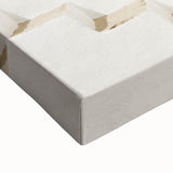 Large art of a black and white landscape painting on stretched canvas, suitable for bedroom decor.