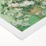 Art deco poster featuring a geometric pattern in muted gold and navy, printed on rolled canvas.