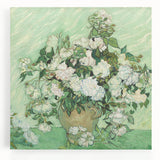 Black and white large canvas print of Van Gogh's Starry Night, ideal for kitchen wall art or bedroom decor.