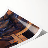 Impressionist Portrait Art - Cézanne's "The Drinker" Print