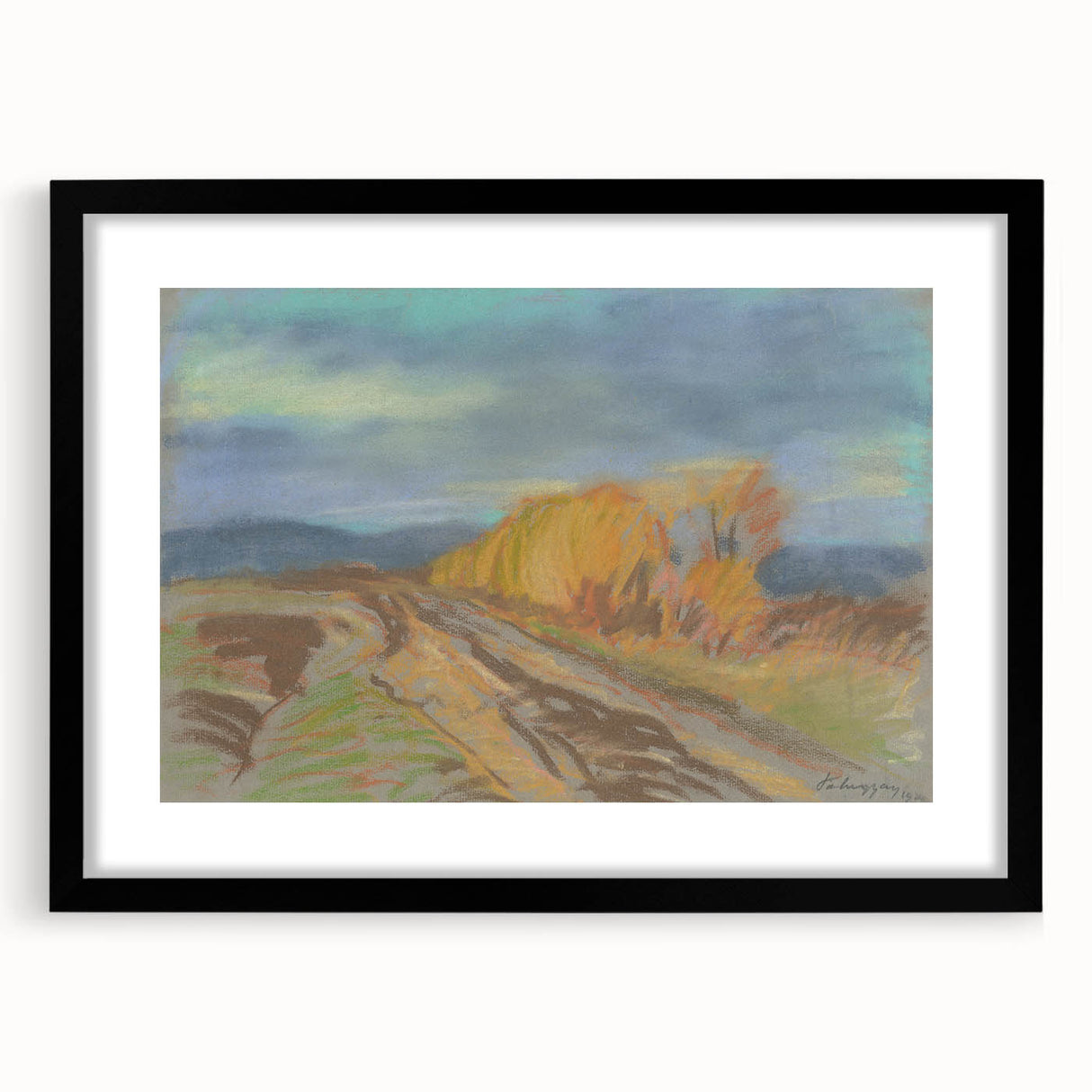 Autumn Motif" Modern Wall Art - Contemporary Seasonal Decor