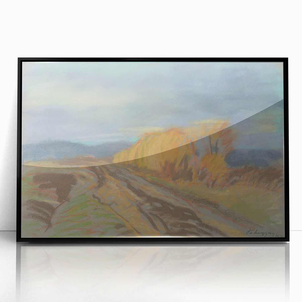 Autumn Motif" Modern Wall Art - Contemporary Seasonal Decor