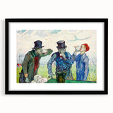 Impressionist Painting – The Drinkers by Vincent van Gogh Print