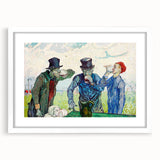 Impressionist Painting – The Drinkers by Vincent van Gogh Print