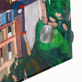 Rooftops, Paris" Modern Wall Art - Vibrant Contemporary Cityscape Decor