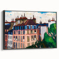 Rooftops, Paris" Modern Wall Art - Vibrant Contemporary Cityscape Decor