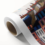 Rooftops, Paris" Modern Wall Art - Vibrant Contemporary Cityscape Decor