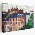 Rooftops, Paris" Modern Wall Art - Vibrant Contemporary Cityscape Decor