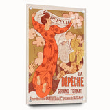 Modern Wall Art - Vintage Poster of La Dépêche de Toulouse