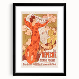 Modern Wall Art - Vintage Poster of La Dépêche de Toulouse
