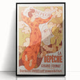 Modern Wall Art - Vintage Poster of La Dépêche de Toulouse