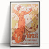 Modern Wall Art - Vintage Poster of La Dépêche de Toulouse