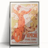 Modern Wall Art - Vintage Poster of La Dépêche de Toulouse