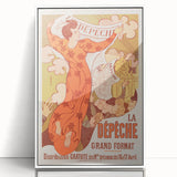 Modern Wall Art - Vintage Poster of La Dépêche de Toulouse