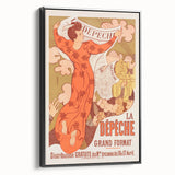 Modern Wall Art - Vintage Poster of La Dépêche de Toulouse