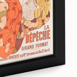 Modern Wall Art - Vintage Poster of La Dépêche de Toulouse