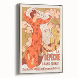 Modern Wall Art - Vintage Poster of La Dépêche de Toulouse