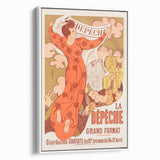 Modern Wall Art - Vintage Poster of La Dépêche de Toulouse