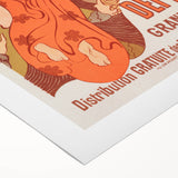 Modern Wall Art - Vintage Poster of La Dépêche de Toulouse