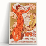 Modern Wall Art - Vintage Poster of La Dépêche de Toulouse