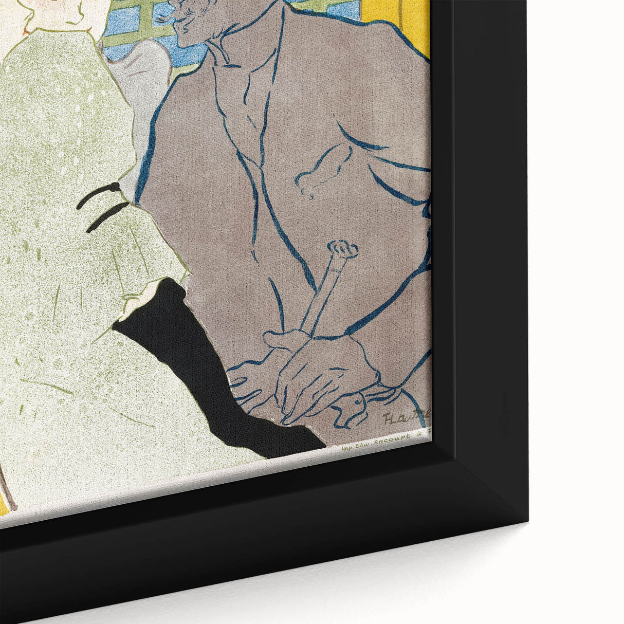 Post-Impressionist Art - Toulouse-Lautrec's "The Englishman" Print