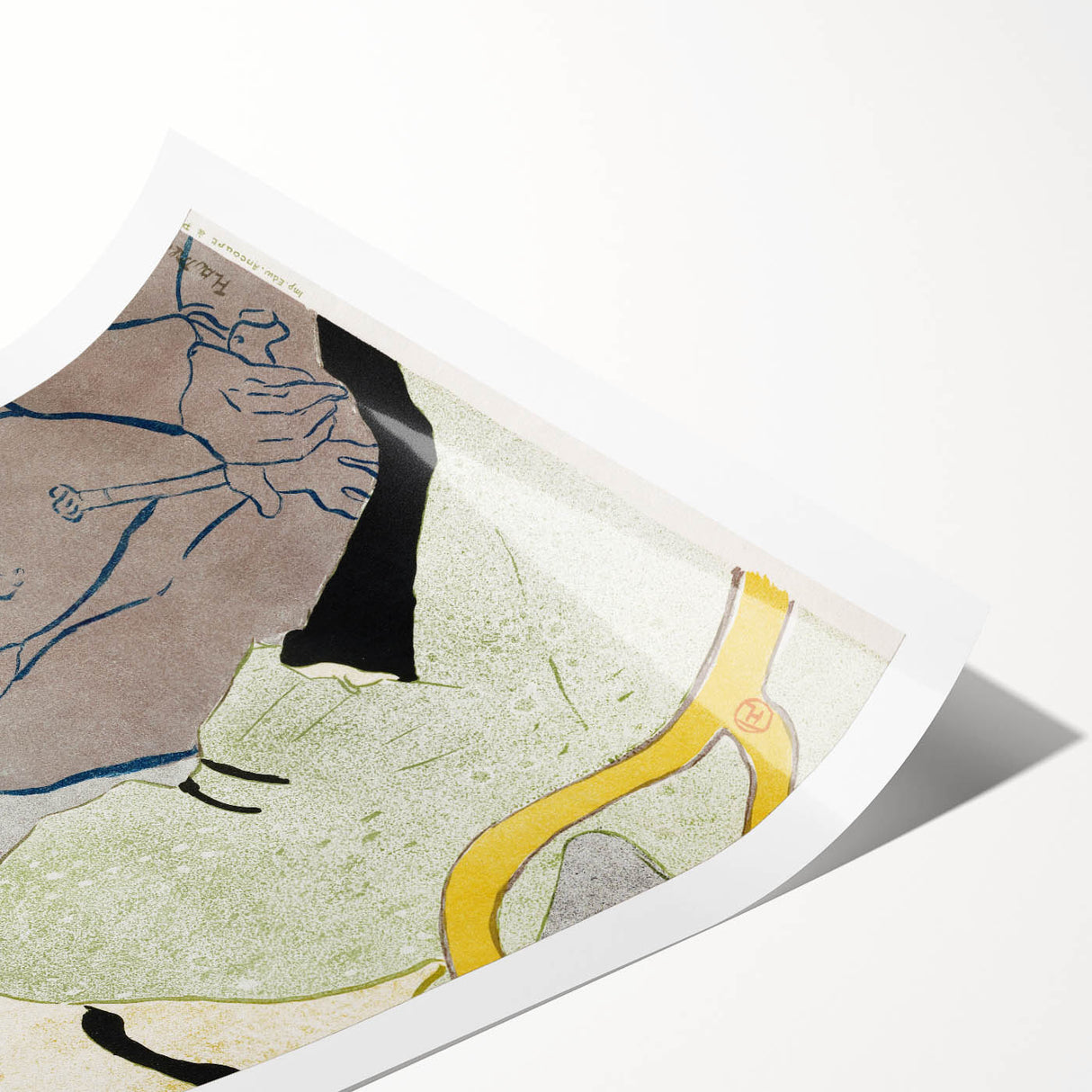 Post-Impressionist Art - Toulouse-Lautrec's "The Englishman" Print