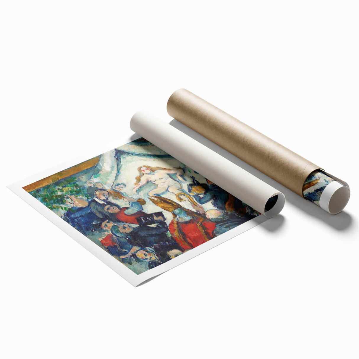 Impressionist Landscape – Serene Morning by Claude Monet Art Print
