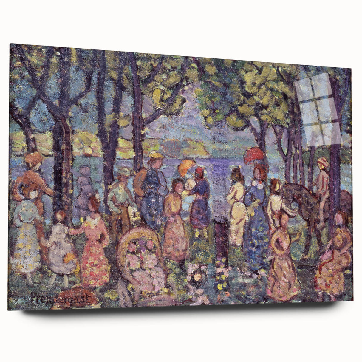 Summer in New England" Modern Wall Art - Vibrant Contemporary Decor