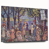 Summer in New England" Modern Wall Art - Vibrant Contemporary Decor