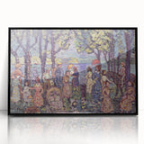 Summer in New England" Modern Wall Art - Vibrant Contemporary Decor