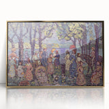 Summer in New England" Modern Wall Art - Vibrant Contemporary Decor