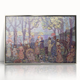 Summer in New England" Modern Wall Art - Vibrant Contemporary Decor