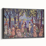 Summer in New England" Modern Wall Art - Vibrant Contemporary Decor