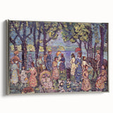 Summer in New England" Modern Wall Art - Vibrant Contemporary Decor