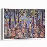 Summer in New England" Modern Wall Art - Vibrant Contemporary Decor